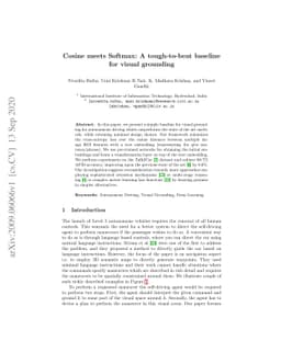 Cosine meets Softmax: A tough-to-beat baseline for visual grounding