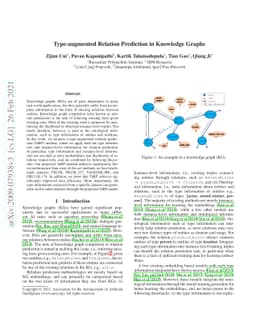 Type-augmented Relation Prediction in Knowledge Graphs