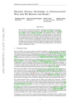 Pruning Neural Networks at Initialization: Why are We Missing the Mark?