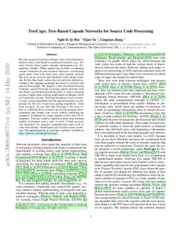 TreeCaps: Tree-Based Capsule Networks for Source Code Processing