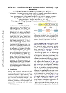 AutoETER: Automated Entity Type Representation for Knowledge Graph
  Embedding
