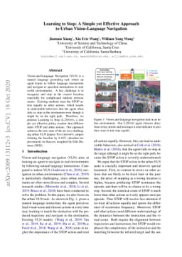 Learning to Stop: A Simple yet Effective Approach to Urban
  Vision-Language Navigation