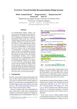 INSPIRED: Toward Sociable Recommendation Dialog Systems