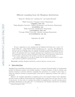 Efficient sampling from the Bingham distribution