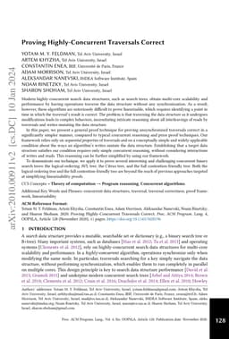 Proving Highly-Concurrent Traversals Correct