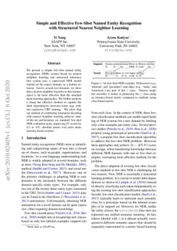 Simple and Effective Few-Shot Named Entity Recognition with Structured
  Nearest Neighbor Learning