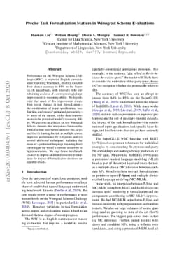 Precise Task Formalization Matters in Winograd Schema Evaluations