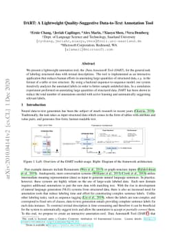 DART: A Lightweight Quality-Suggestive Data-to-Text Annotation Tool