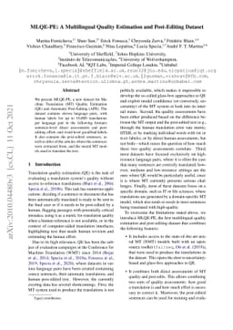 MLQE-PE: A Multilingual Quality Estimation and Post-Editing Dataset