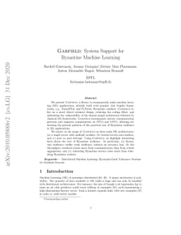 Garfield: System Support for Byzantine Machine Learning