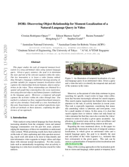 DORi: Discovering Object Relationship for Moment Localization of a
  Natural-Language Query in Video