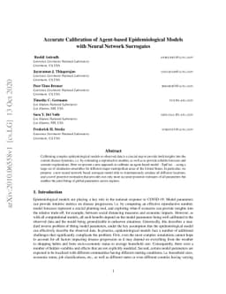 Accurate Calibration of Agent-based Epidemiological Models with Neural
  Network Surrogates