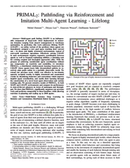 PRIMAL2: Pathfinding via Reinforcement and Imitation Multi-Agent
  Learning -- Lifelong