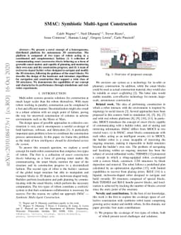 SMAC: Symbiotic Multi-Agent Construction