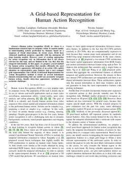 A Grid-based Representation for Human Action Recognition