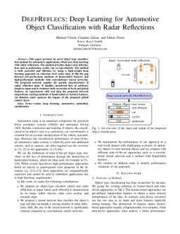 DeepReflecs: Deep Learning for Automotive Object Classification with
  Radar Reflections