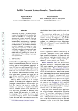 PySBD: Pragmatic Sentence Boundary Disambiguation