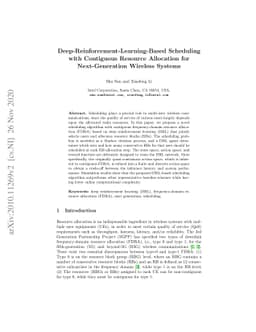 Deep-Reinforcement-Learning-Based Scheduling with Contiguous Resource
  Allocation for Next-Generation Cellular Systems