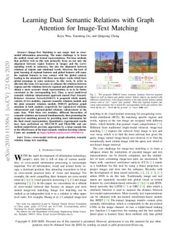 Learning Dual Semantic Relations with Graph Attention for Image-Text
  Matching