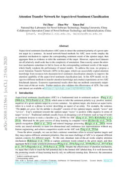 Attention Transfer Network for Aspect-level Sentiment Classification