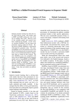 BARThez: a Skilled Pretrained French Sequence-to-Sequence Model