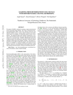 Learning from Heterogeneous EEG Signals with Differentiable Channel
  Reordering