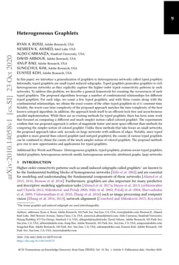 Heterogeneous Graphlets