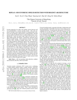 Replay and Synthetic Speech Detection with Res2net Architecture