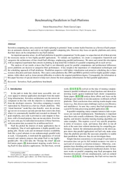 Benchmarking Parallelism in FaaS Platforms