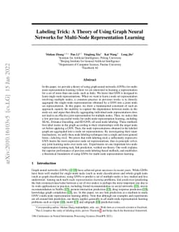 Labeling Trick: A Theory of Using Graph Neural Networks for Multi-Node
  Representation Learning