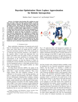 Bayesian Optimization Meets Laplace Approximation for Robotic
  Introspection