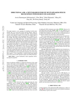 Directional ASR: A New Paradigm for E2E Multi-Speaker Speech Recognition
  with Source Localization