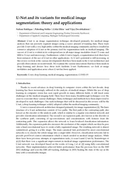 U-Net and its variants for medical image segmentation: theory and
  applications