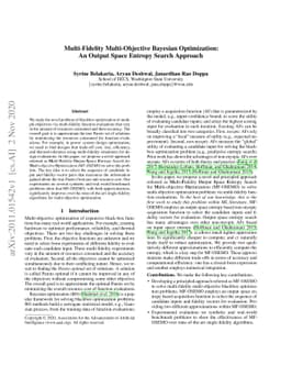 Multi-Fidelity Multi-Objective Bayesian Optimization: An Output Space
  Entropy Search Approach