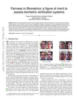 Fairness in Biometrics: a figure of merit to assess biometric
  verification systems