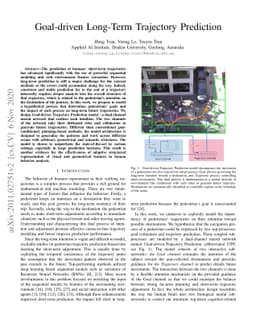 Goal-driven Long-Term Trajectory Prediction