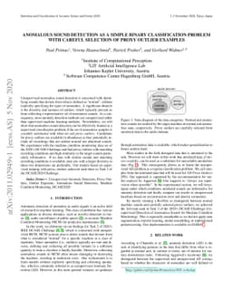 Anomalous Sound Detection as a Simple Binary Classification Problem with
  Careful Selection of Proxy Outlier Examples