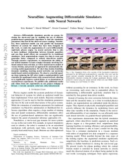 NeuralSim: Augmenting Differentiable Simulators with Neural Networks