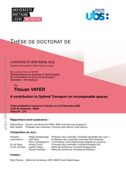 A contribution to Optimal Transport on incomparable spaces
