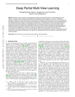 Deep Partial Multi-View Learning