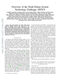 Overview of the Ninth Dialog System Technology Challenge: DSTC9