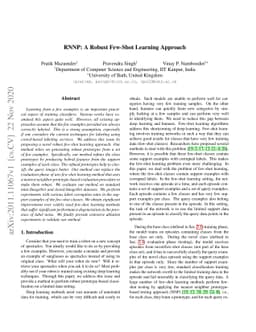 RNNP: A Robust Few-Shot Learning Approach