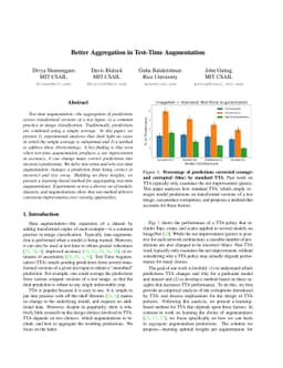 Better Aggregation in Test-Time Augmentation