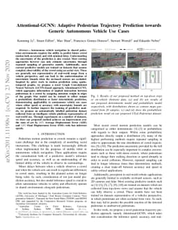 Attentional-GCNN: Adaptive Pedestrian Trajectory Prediction towards
  Generic Autonomous Vehicle Use Cases