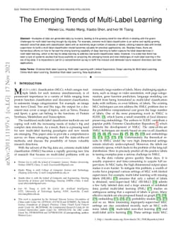 The Emerging Trends of Multi-Label Learning