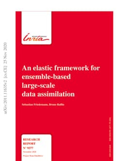An elastic framework for ensemble-based large-scale data assimilation