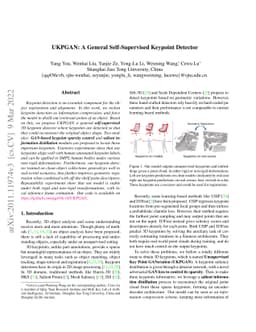UKPGAN: A General Self-Supervised Keypoint Detector