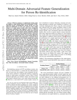 Multi-Domain Adversarial Feature Generalization for Person
  Re-Identification