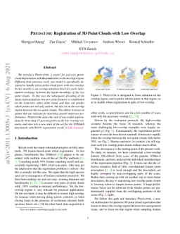 PREDATOR: Registration of 3D Point Clouds with Low Overlap