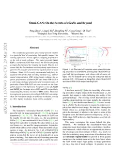 Omni-GAN: On the Secrets of cGANs and Beyond